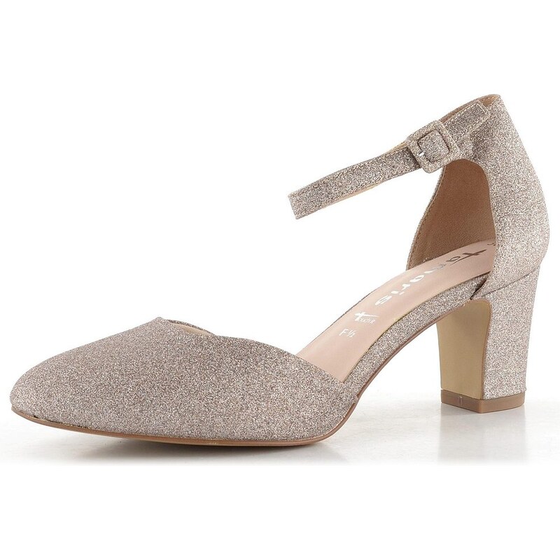 Tamaris společenské lodičky s kotníkovým páskem Rose Glam 1-24432-41 104312785