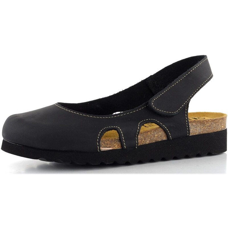 BIO Life fuzbetové sandály 0837.Riva/718 black 104312894