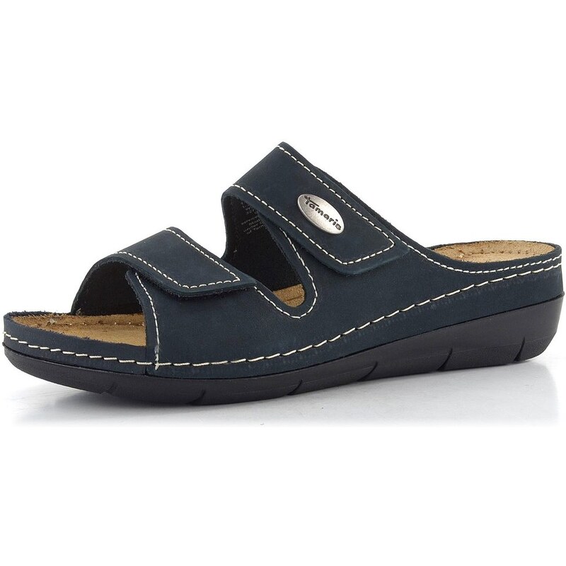 Tamaris fuzbetové pantofle navy 1-27510-41 104312893