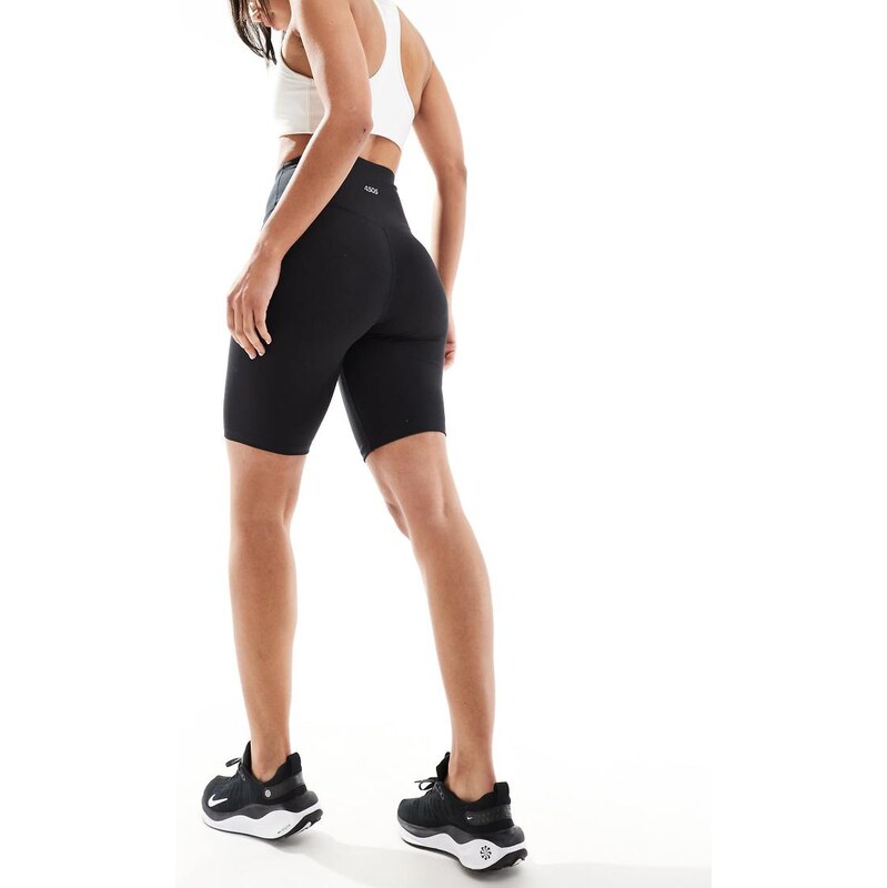 4505 Icon 8 inch soft touch legging short in black 100075771