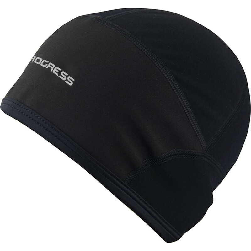 Unisex sportovní čepice PROGRESS Bike Beanie černá