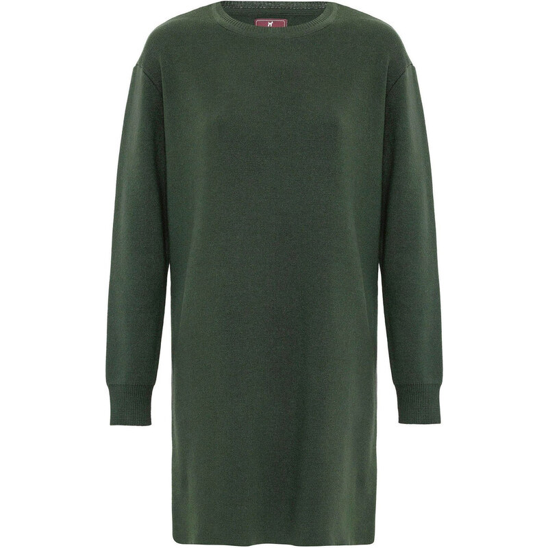 Williot Úpletové šaty khaki 104330257