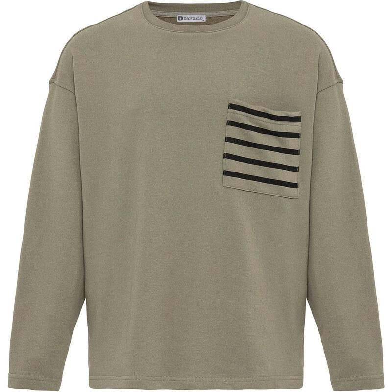 Dandalo Mikina khaki / černá