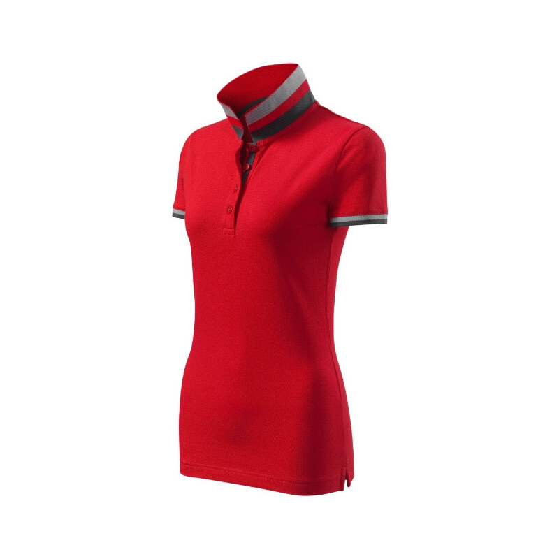 MALFINI, a.s. Collar Up polokošile dámská formula red