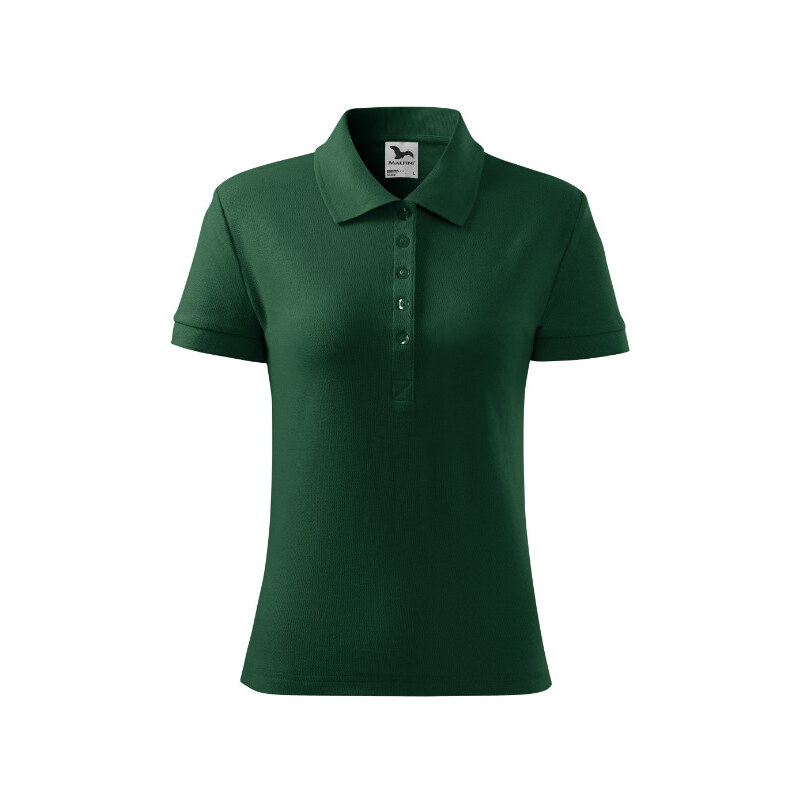 MALFINI, a.s. Cotton polokošile dámská dark green
