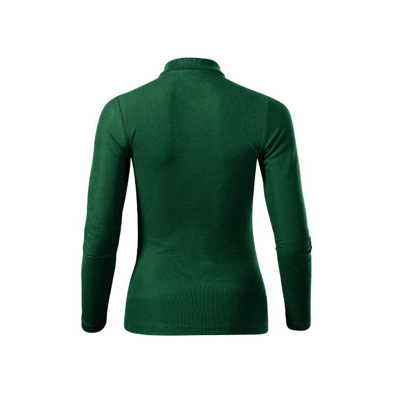 MALFINI, a.s. Pique Polo LS polokošile dámská dark green
