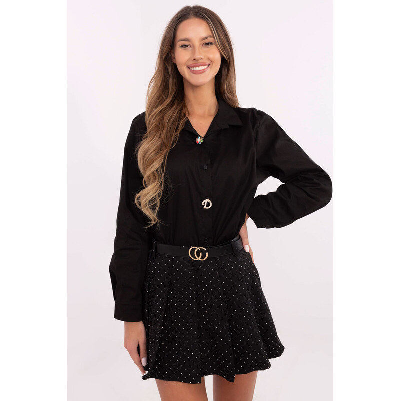 Košile s dlouhým rukávem model 204396 Italy Moda