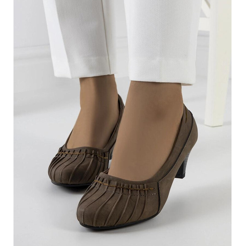 Lodičky na podpatku model 208028 Solea 104335655