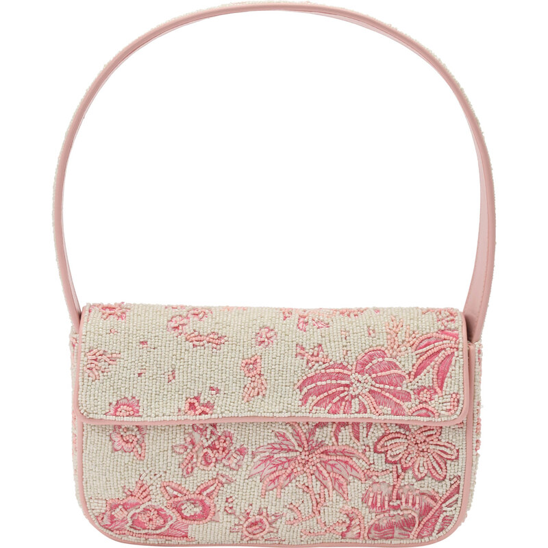 Staud Taška přes rameno TOMMY pink / růžová / bílá 114979544