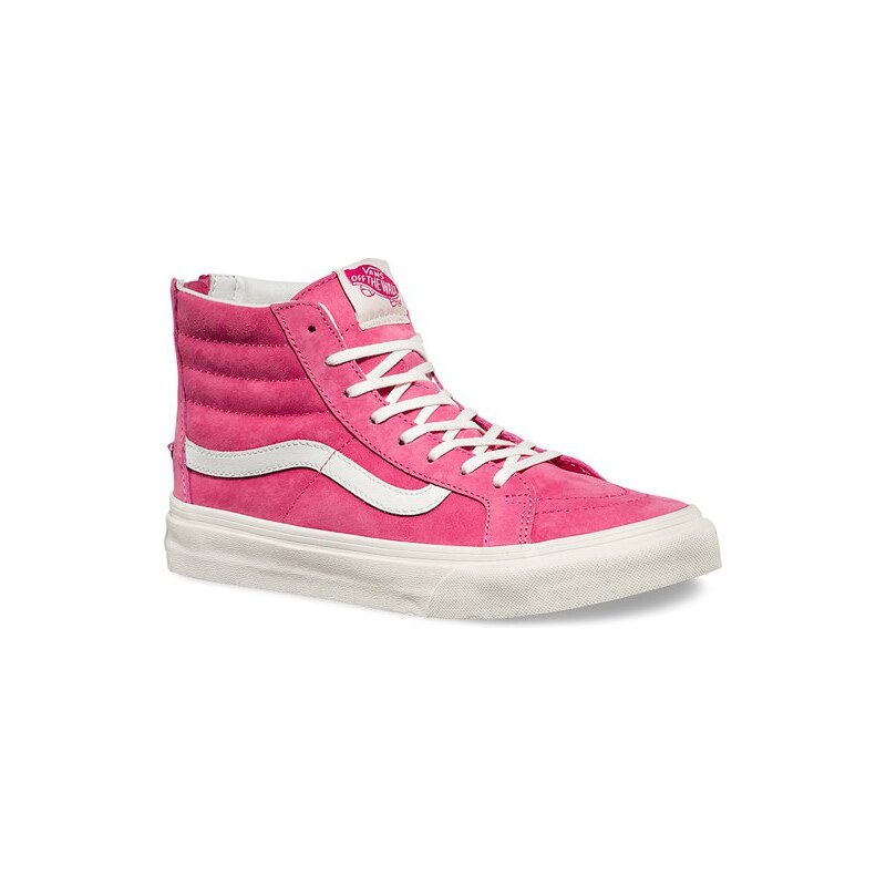 Dámské boty Vans Sk8-hi slim ZIP scotchgard pink 39