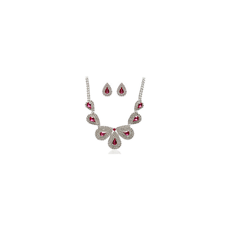LightInTheBox Beautiful Alloy With Rhinestones Jewelry Set,Including Necklace And Earrings