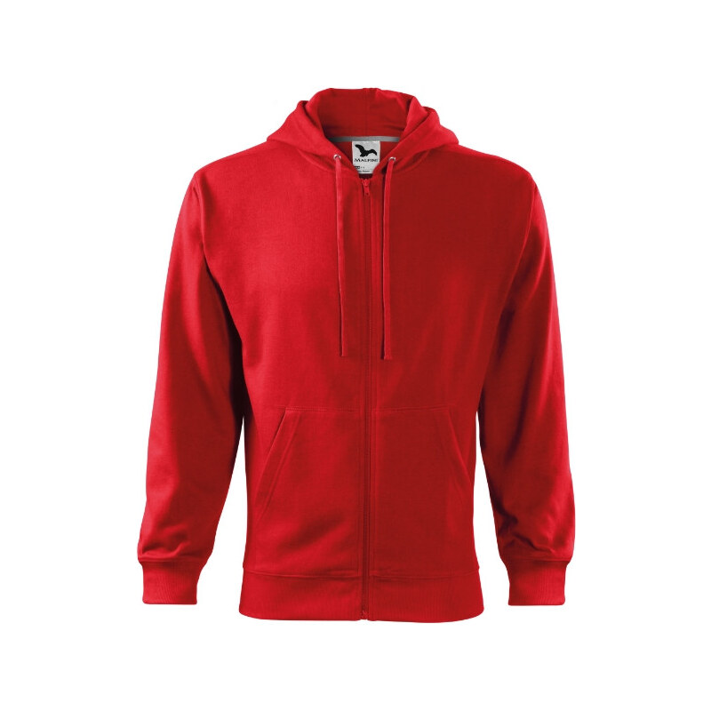 MALFINI, a.s. Trendy Zipper mikina pánská červená