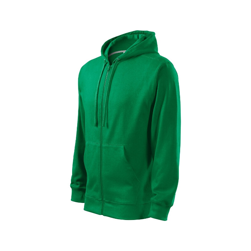 MALFINI, a.s. Trendy Zipper mikina pánská středně zelená