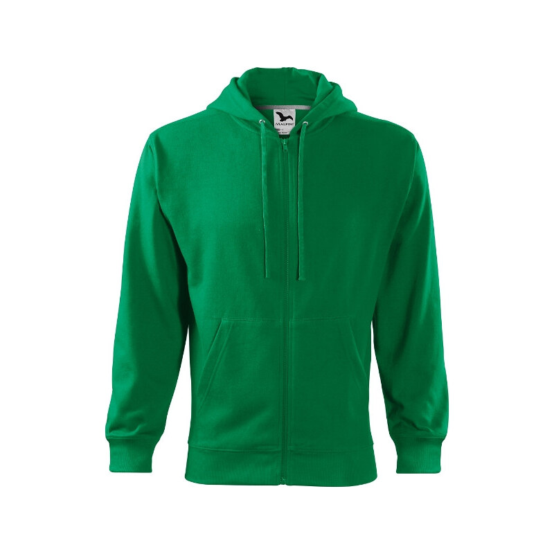 MALFINI, a.s. Trendy Zipper mikina pánská středně zelená
