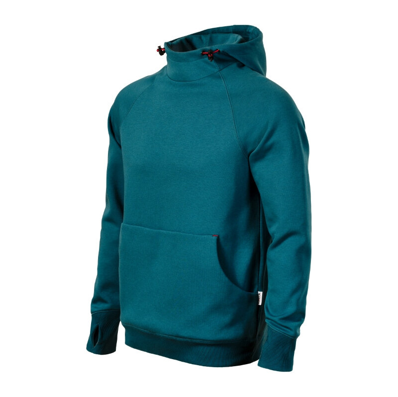 MALFINI, a.s. Vertex Hoodie mikina pánská petrolejová