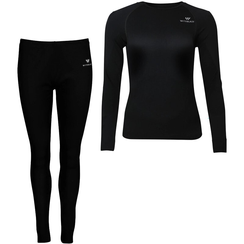 Termo souprava Witeblaze Luca Seamless Women Velikost: 36 černá 104349055