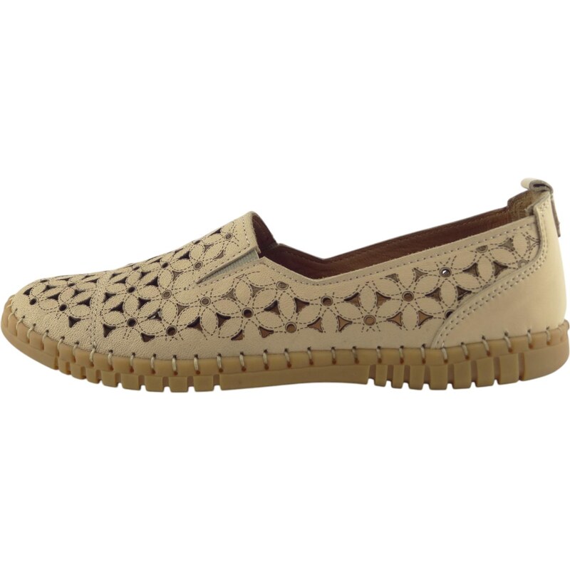 Aurelia perforované baleriny 4713108 Beige 114260976