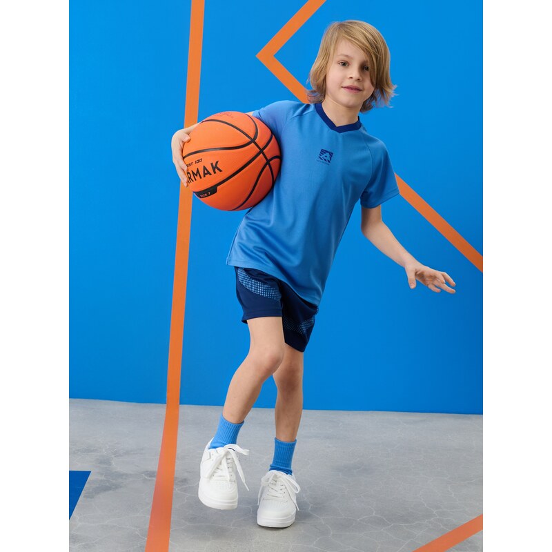 Sinsay - Sportovní kraťasy Active - námořnická modrá