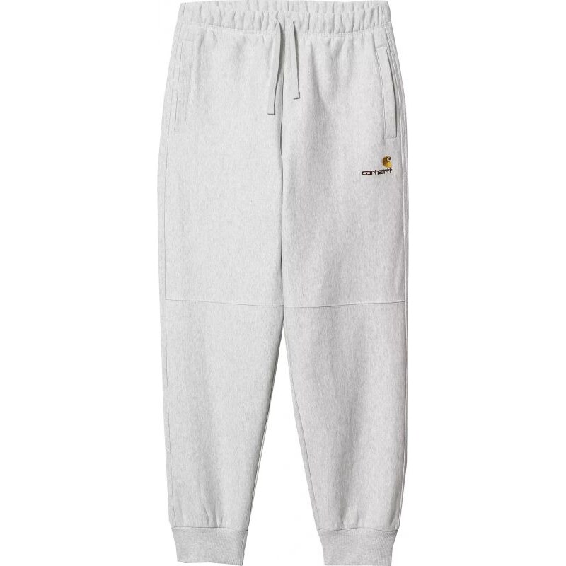 KALHOTY CARHARTT WIP American Script Jog - šedá -