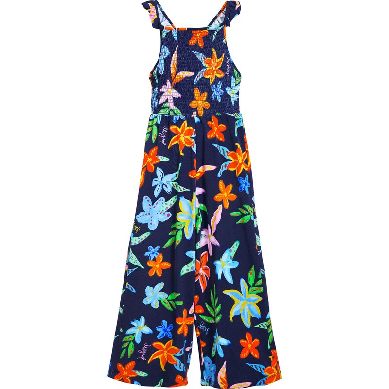 Desigual Overal modrá / mix barev