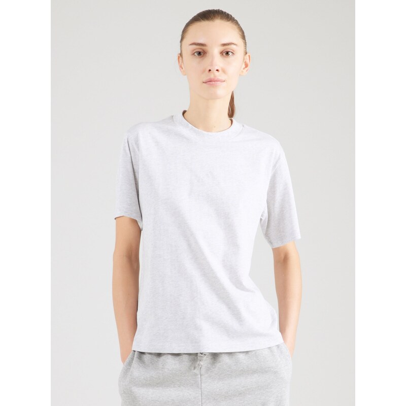 ADIDAS SPORTSWEAR Funkční tričko 'Essentials Small Logo Cotton' světle šedá
