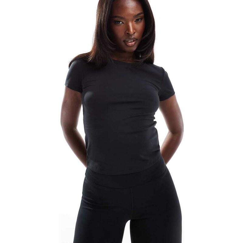 4505 Icon soft touch studio baby t-shirt in black 104394902