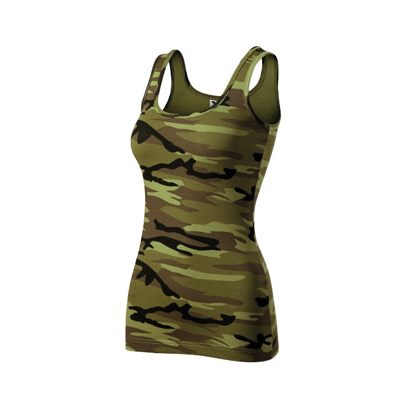 MALFINI, a.s. Camo Triumph tílko dámské camouflage green 104364929