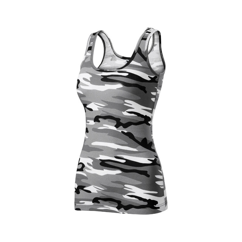 MALFINI, a.s. Camo Triumph tílko dámské camouflage gray 104364927