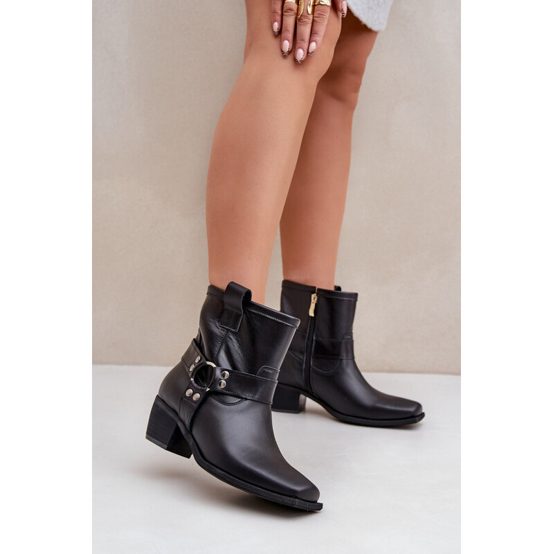 Boty na podpatku model 203874 Step in style