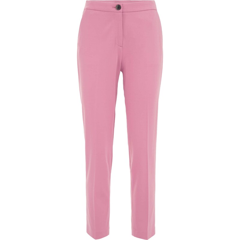 WE Fashion Kalhoty s puky růžová