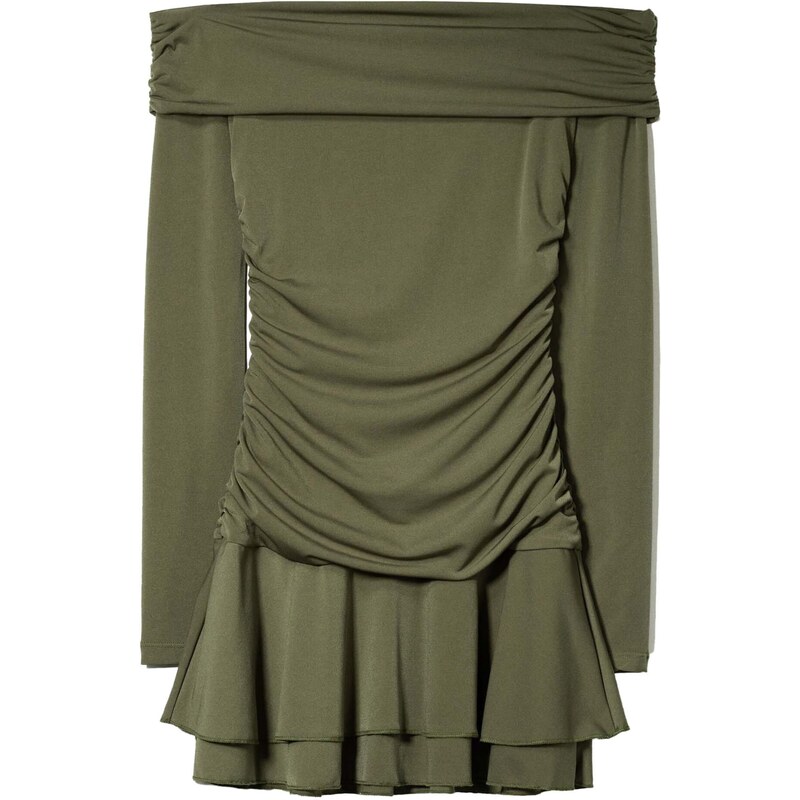 Bershka Šaty khaki