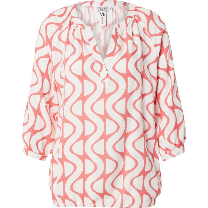 ZABAIONE Halenka Co44rnelia oranžová / bílá 104389873