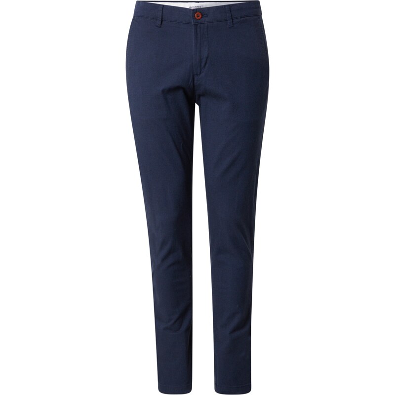 JACK & JONES Chino kalhoty JPSTMarco JJErik námořnická modř