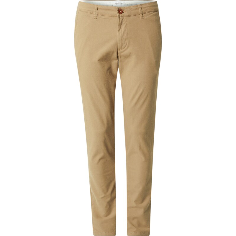 JACK & JONES Chino kalhoty JPSTMARCO JJERIK velbloudí
