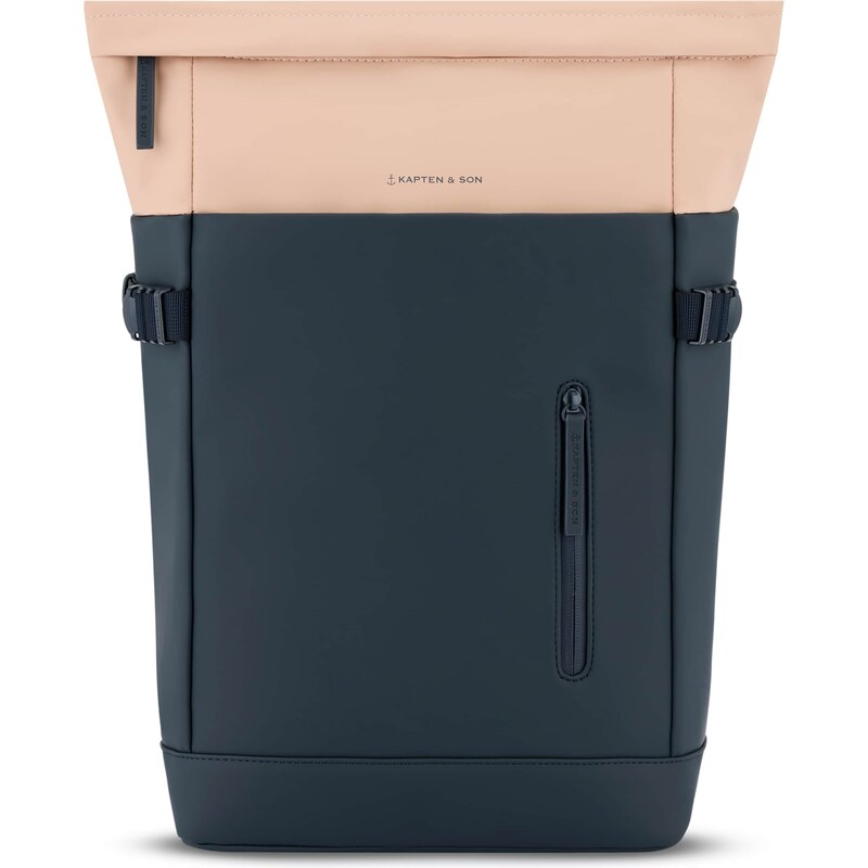 Kapten & Son Batoh Helsinki námořnická modř / starorůžová
