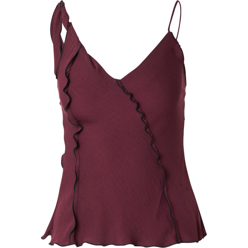 TOPSHOP Top burgundská červeň 105542771