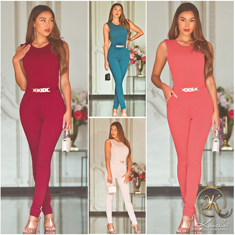 Sexy kombinéza se zlatou sponou - Koucla 104392539
