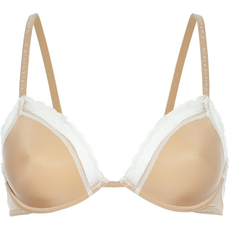 Dámská nevyztužená podprsenka Unlined Underwire QF1418E - Calvin Klein 104392602