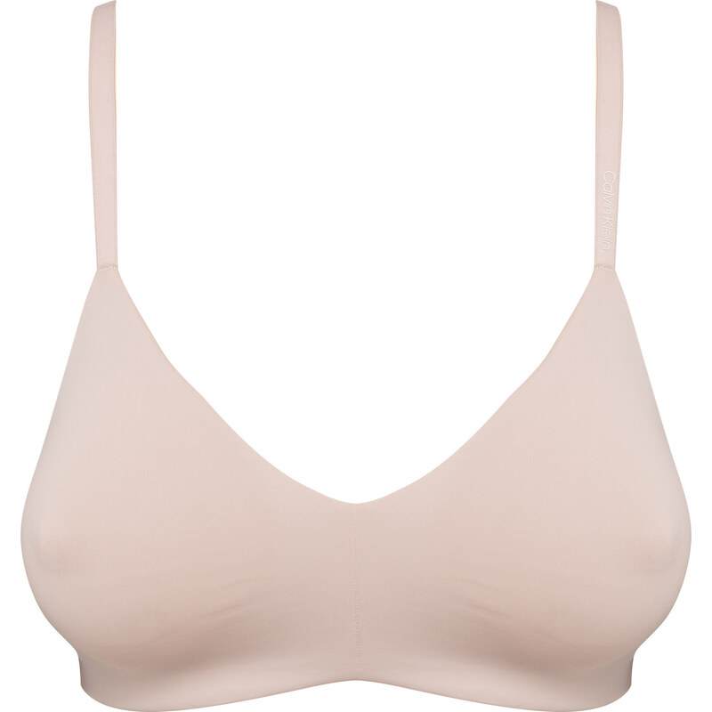 Dámská nevyztužená podprsenka Unlined Triangle QF4777E - Calvin Klein 104392604