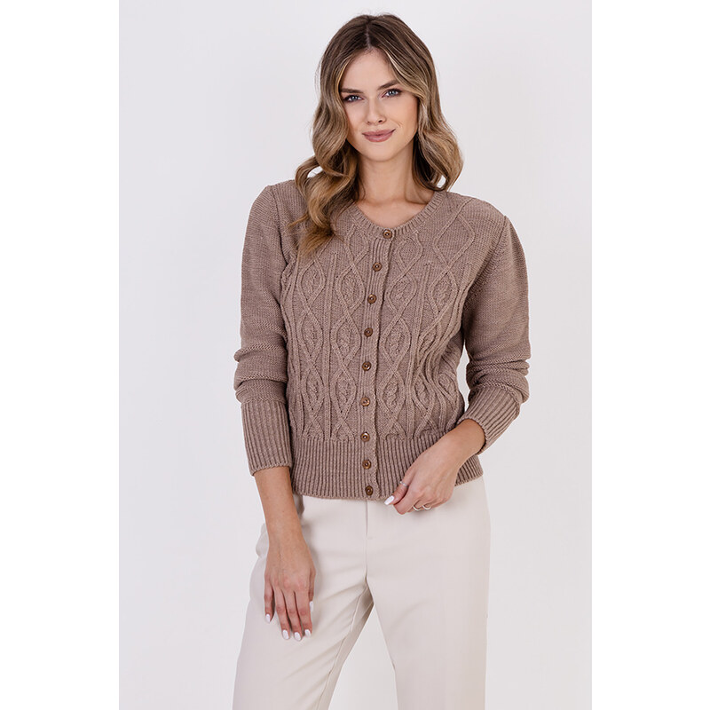 MKM design Svetr na zapínání WE317 - MKM 104392638