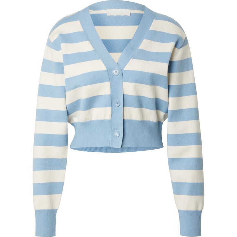 LeGer by Lena Gercke Kardigan světlemodrá / offwhite