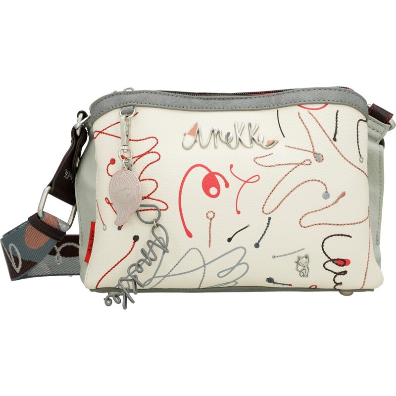 Dámská crossbody kabelka Ole 40763-414 Anekke bílá 104394774