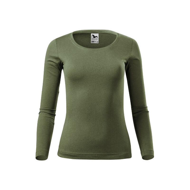 MALFINI, a.s. Fit-T LS triko dámské khaki