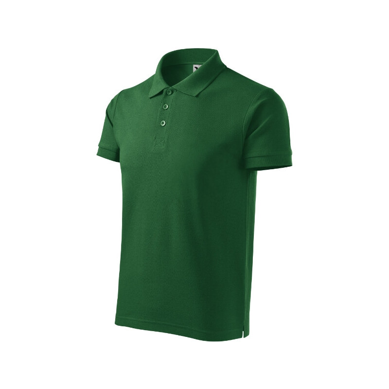 MALFINI, a.s. Cotton Heavy polokošile pánská lahvově zelená