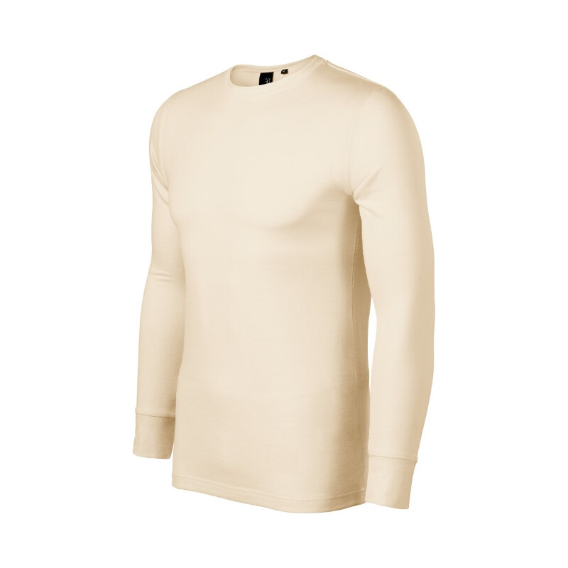 MALFINI, a.s. Merino Rise LS triko pánské mandlová