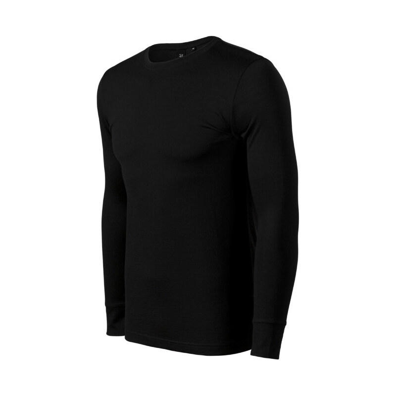 MALFINI, a.s. Merino Rise LS triko pánské černá