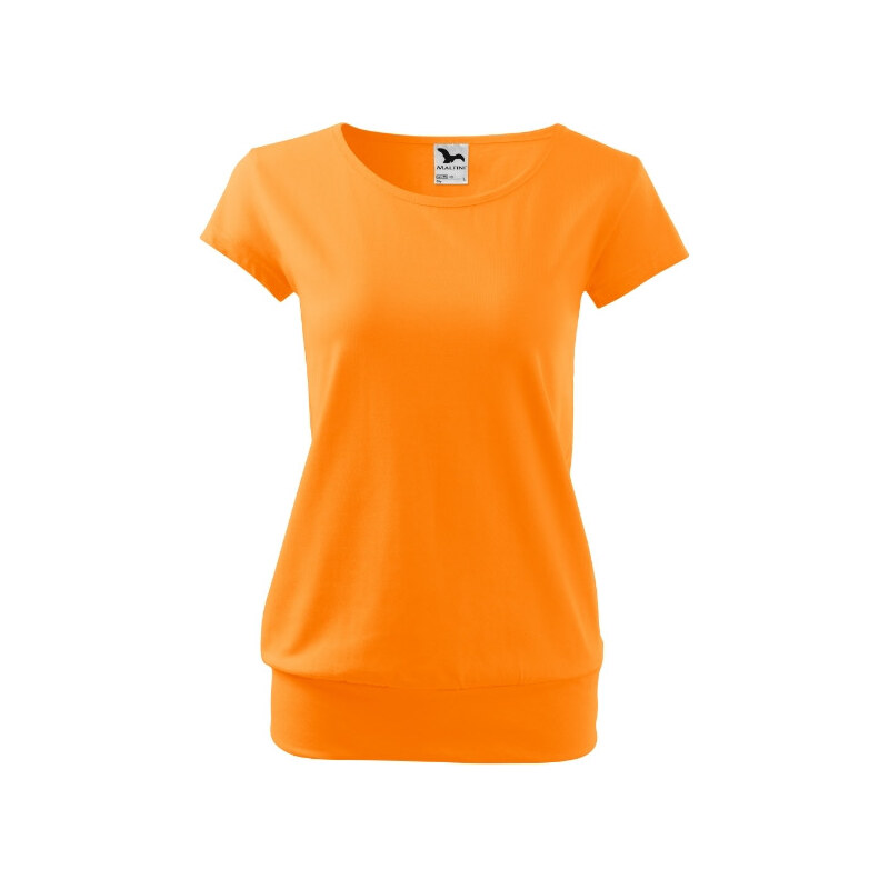 City tričko dámské model 20637687 orange - MALFINI, a.s.