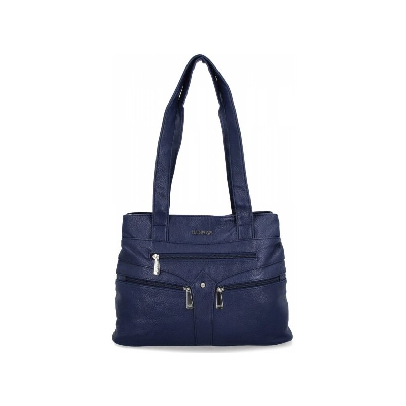 DĂĄmskĂĄ kabelka shopper bag Hernan tmavÄ modrĂĄ 8006 104402011