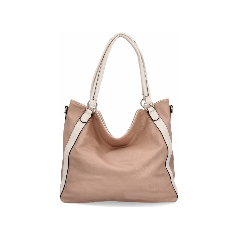 DĂĄmskĂĄ kabelka shopper bag Hernan pudrovĂĄ rĹŻĹžovĂĄ HB0337 104402037