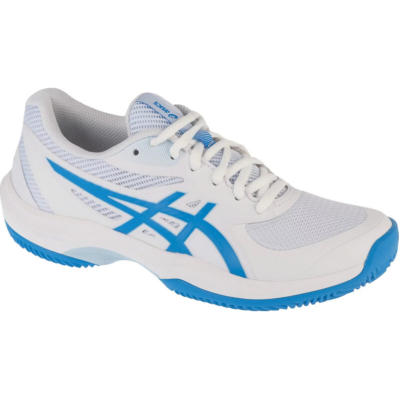 Bílo-modré dámské tenisové boty Asics Game FF Clay/OC Bílá 104463094